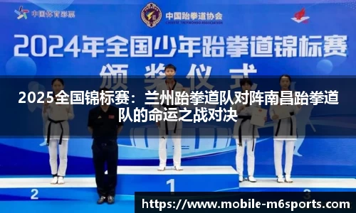 2025全国锦标赛：兰州跆拳道队对阵南昌跆拳道队的命运之战对决